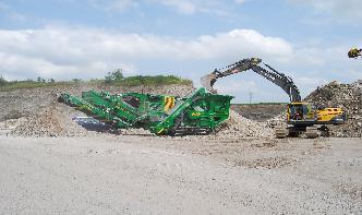 mobile coal crushing plant on lease 